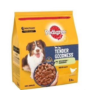 PEDIGREE? TENDER GOODNESS? Adult Medium/ Large Dry Dog Food with Poultry 2.6kg