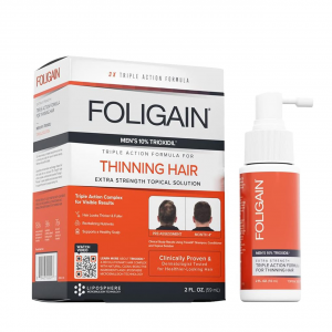Foligain Mens HAIR REGROWTH TREATMENT with 10% Trioxidil 2 oz
