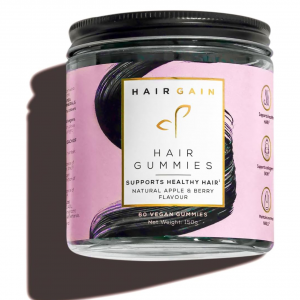 Hair Gain Biotin Hair Gummies - Hair Growth Vitamins for Fuller Thicker Hair, Promotes Healthier Thicker Hair, Helps Reduce Hair Shed & Breakage, Chewable Vitamin for Hair Regrowth, 30 Days Supply