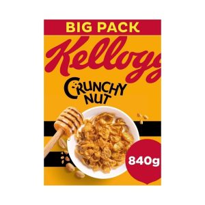 Kellogg's Crunchy Nut Breakfast Cereal Big Box, 840g