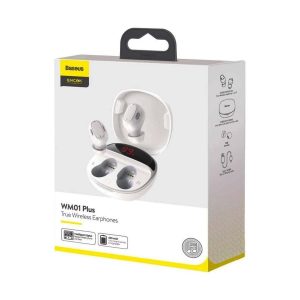 Baseus Encok True Wireless Earphones WM01 Plus (White)