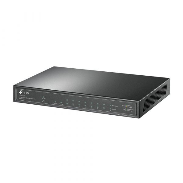 10 Port Gigabit Desktop Switch with PoE+ -  TL-SG1210P