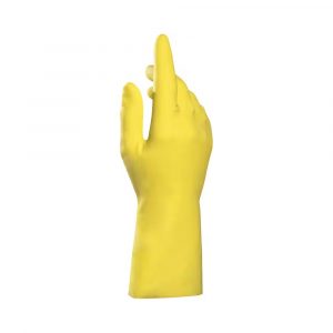 Mapa Professional Vital 124 Non-Disposable Cleaning Gloves Latex Size 10 Yellow
