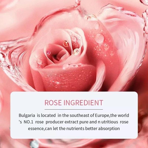 Pure 100% Rose Mix Serum Essence 30ml Anti?Aging for Face Intensive Hydration Replenish & Nutrition, Anti-Wrinkle Skin Care Repair, Moisturizing, Smoothening, Firming & Brightening Serum - Image 2