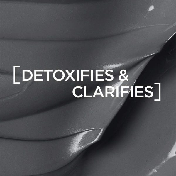 L'Oreal Paris Pure Clay Black Charcoal Detox Face Mask, Deep Cleansing Skin Care All Skin Types 50 Ml - Image 2