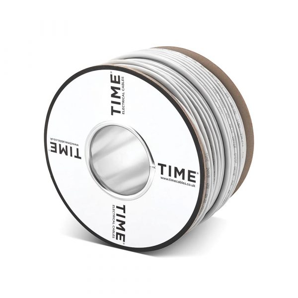 TIME CAT 6 GREY 4-PAIR 8-CORE UNSHIELDED ETHERNET CABLE 100M DRUM (384JY) - Image 2