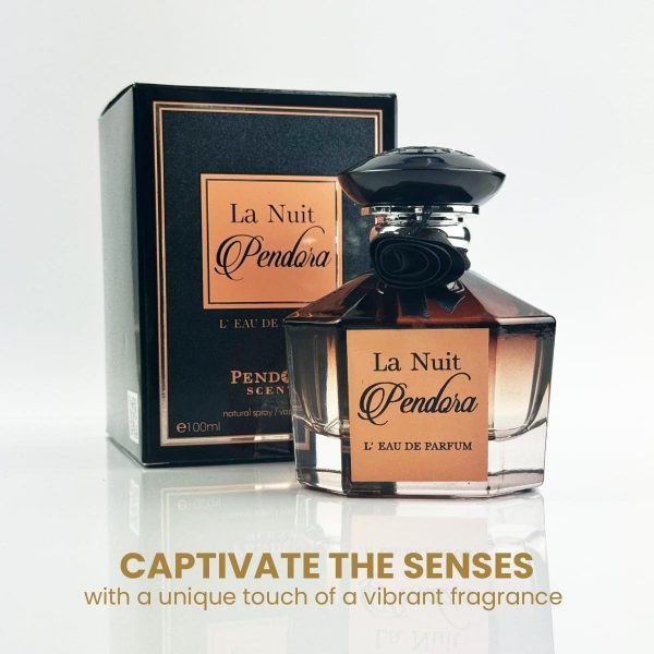 LA NUIT by PARIS CORNER 100ml L'Eau De Parfum for Women | Discover Ladies' Perfumes, Captivate the Senses, Classic Women's Perfumes | Find Your Signature Scent: Dive into this Perfume For Women - Image 2