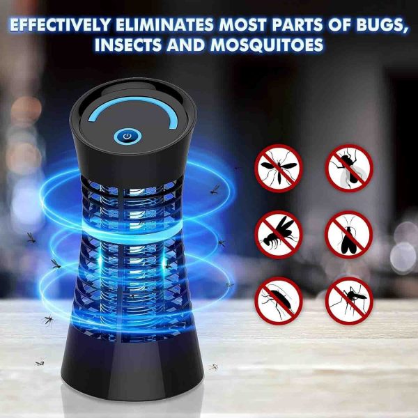 Electric Fly Zapper, Zapoop UV Bug Zapper, Small and Lightweight Insect Killer Lamp with Cleaning Brush, Electronic Mosquito Killer Perfect for Home - Image 3