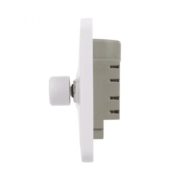 SCHNEIDER ELECTRIC LISSE 4-GANG 2-WAY DIMMER SWITCH WHITE (3598J) - Image 3