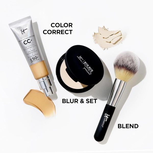 IT Cosmetics Bye Bye Pores? Poreless Finish Airbrush Powder, Tan Rich - Image 3