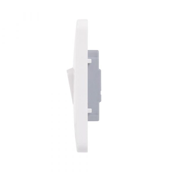 SCHNEIDER ELECTRIC LISSE 10AX 1-GANG 2-WAY 10AX LIGHT SWITCH WHITE (3015J) - Image 3