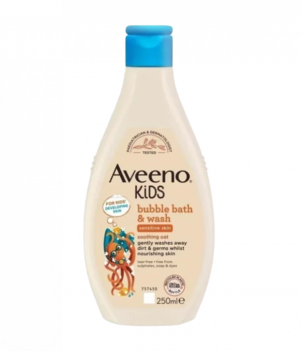 Aveeno Baby KIDS Bubble Bath & Wash 250ml