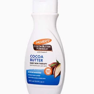 COCOA BUTTER FORMULA SOFTENS SMOOTHES DAILY SKIN THERAPY LOTION 250ml