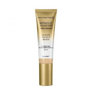 Max Factor Miracle Touch Second Skin, Light, 30 ml
