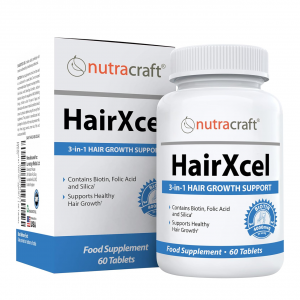 Hair Growth Vitamin Supplement | Biotin, Silica, Grape Seed, Niacin, Pygeum & More | Support Hair Regrowth and Hair Loss | 60 Tablets