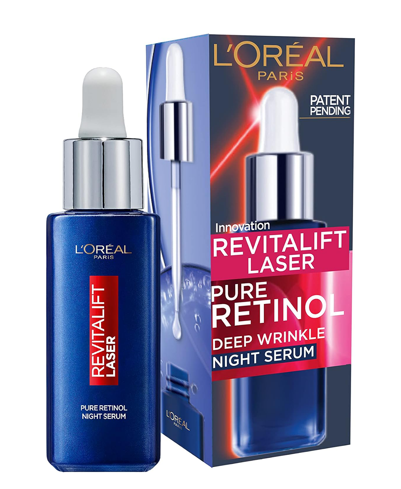 L'Oreal Paris Revitalift Laser Pure Retinol Deep Anti-Wrinkle Night Serum, 30ml