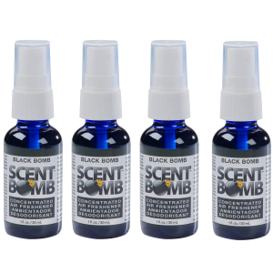SCENT BOMB BLACK BOMB BOTTLE 4PK