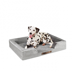 Large Memory Foam Layer Dog Bed, Washable Orthopedic Dog Bed Couch with Removable Zipper Cover
