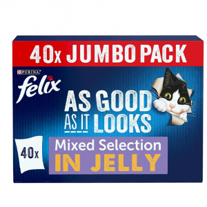 Felix As Good As It Looks Mixed Cat Food 40x100g