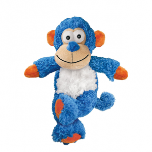 KONG - Cross Knots Monkey - Internal Knotted Ropes and Minimal Stuffing for Less Mess - For Small and Medium Dogs