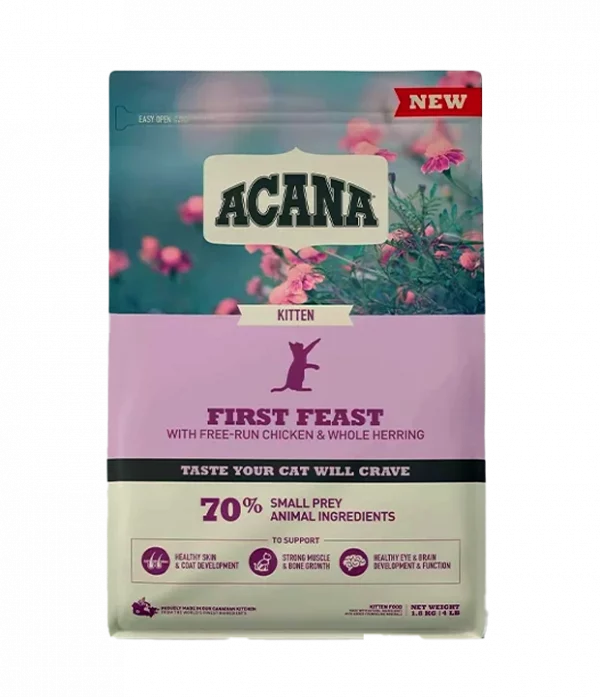 Acana FIRST FEAST KITTEN 1.8KG, White