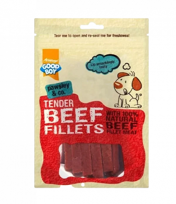 Armitage Good Boy Tender Beef Fillets (90g) - Pack of 2