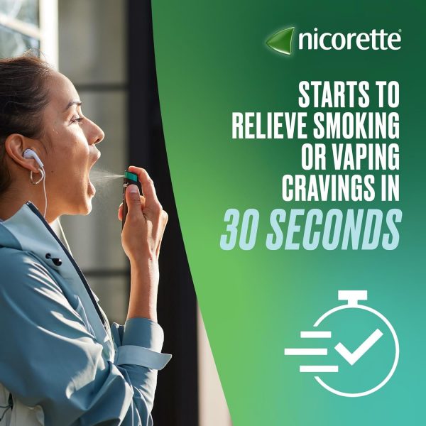 Nicorette QuickMist 1mg Spray Mouthspray Nicotine Freshmint-Duo- 2 x 150 Sprays - Image 2